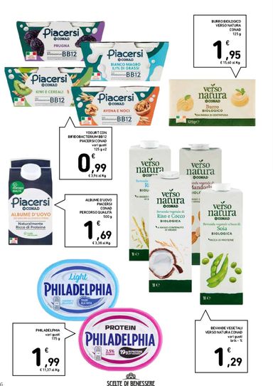 Volantino Conad Superstore - Conad Superstore - Scelte di benessere valido dal 21/10 al 15/11 - pagina 6