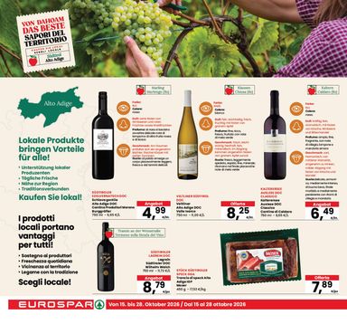 Volantino Eurospar - Eurospar - Deutch valido dal 15/10 al 28/10 - pagina 12