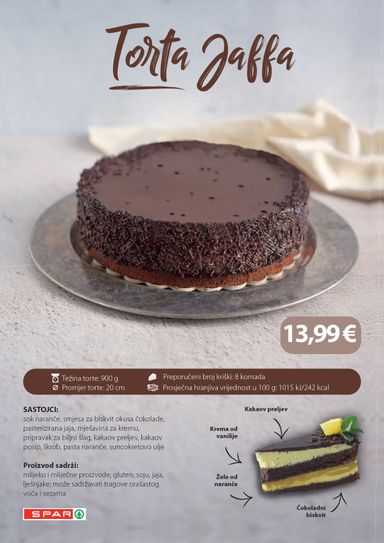 Katalog INTERSPAR - Interspar - Torte vrijedi od 10.08. do 31.12. - stranica 11