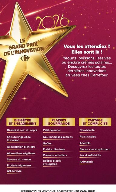 Catalogue Carrefour - Carrefour - Le Grand Prix De L'innovation 2026 valable dès le 01/10 au 25/10 - page 2