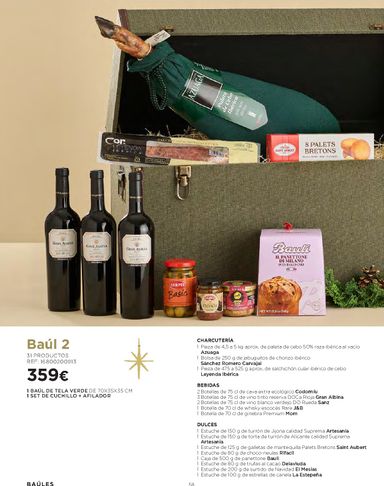 Folleto El Corte Inglés - El Corte Inglés - Cestas de Navidad del 09/10 al 25/12 - página 58