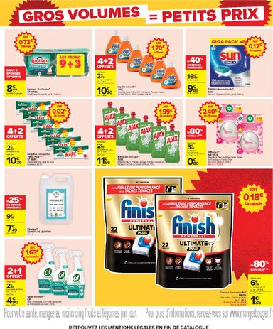 Catalogue Carrefour - Carrefour - Gros Volumes = Petits Prix valable dès le 22/10 au 09/11 - page 7