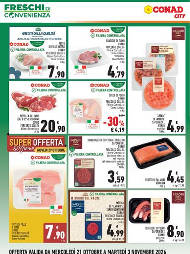 Volantino Conad City - Conad City - Roma, Viterbo valido dal 21/10 al 03/11 - pagina 4