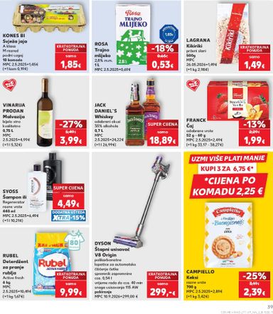 Katalog Kaufland - Kaufland vrijedi od 21.10. do 27.10. - stranica 39
