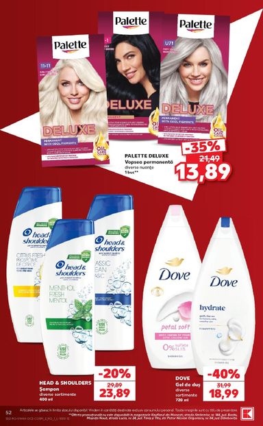 Catalogul Kaufland - Kaufland de la 28.10. până la 03.11. - pagina 52