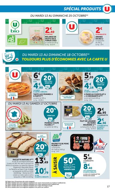 Catalogue Super U - Super U valable dès le 13/10 au 25/10 - page 17