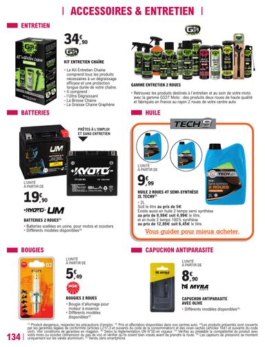 Catalogue E.Leclerc - E.Leclerc - L'auto valable dès le 12/05 au 27/03 - page 134