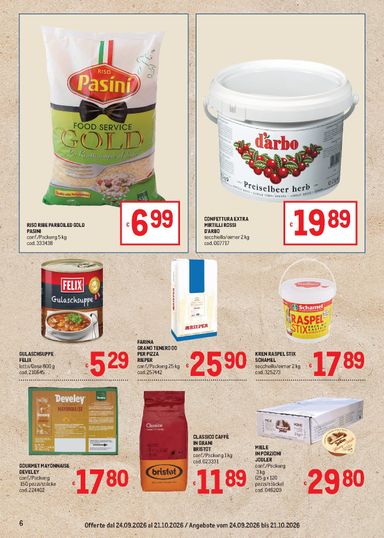 Volantino METRO - Metro - Offerte Alto Adige Merano, Brunico valido dal 24/09 al 21/10 - pagina 6