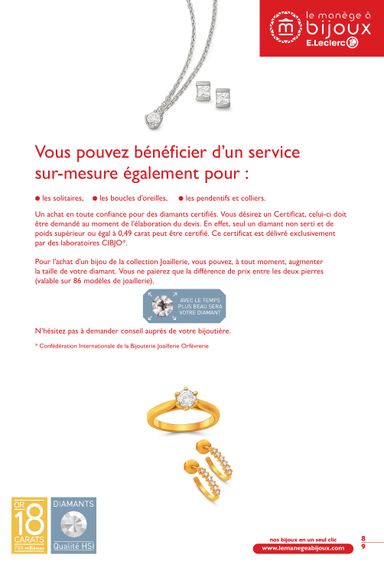 Catalogue E.Leclerc - E.Leclerc - Mariage valable dès le 20/01 au 31/12 - page 9