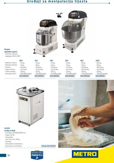 Katalog Metro - Metro - Poslovna rješenja - Pizzeria vrijedi od 06.07. do 31.12. - stranica 79