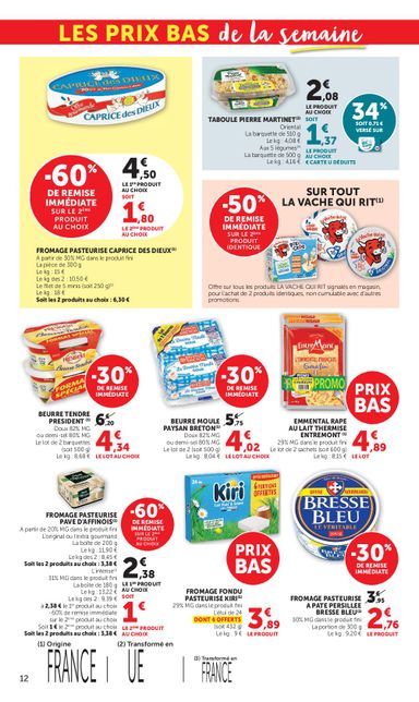 Catalogue Super U - Super U valable dès le 13/10 au 25/10 - page 12