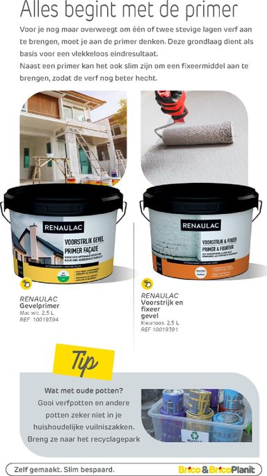 Folder Brico - Brico - Verf Magazine van 19/05 tot 31/12 - side 112
