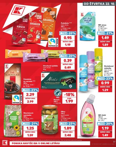 Leták Kaufland - Kaufland od 22.10. do 28.10. - strana 37