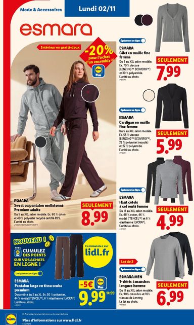 Catalogue Lidl - Lidl valable dès le 29/10 au 04/11 - page 60