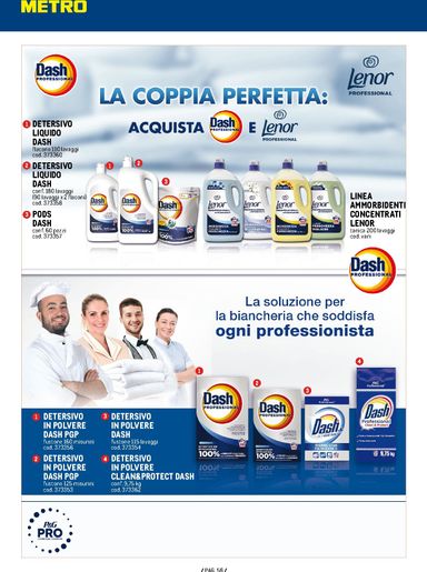 Volantino METRO - Metro - Catalogo Detergenza valido dal 04/06 al 04/06 - pagina 58