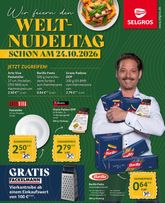 Selgros - Weltnudeltag-Prospekt gültig ab Samstag 24.10.2026