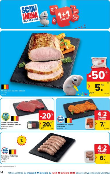 Folder Carrefour - Carrefour van 14/10 tot 26/10 - side 14