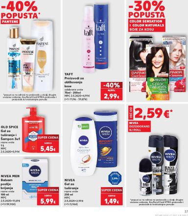 Katalog Kaufland - Kaufland vrijedi od 28.10. do 03.11. - stranica 37