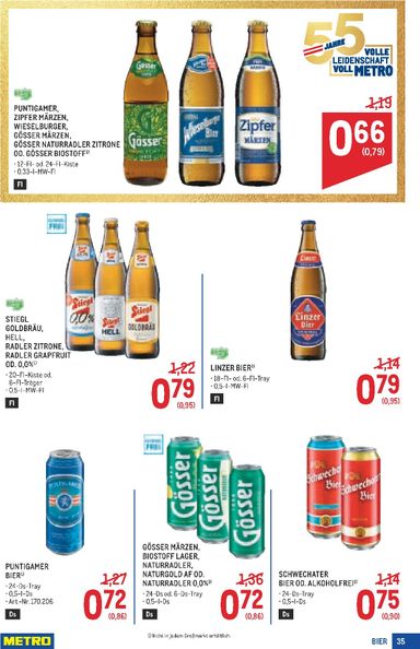 METRO-Flugblatt - Metro - Profi gültig ab 29.10. bis 11.11. - seite 35