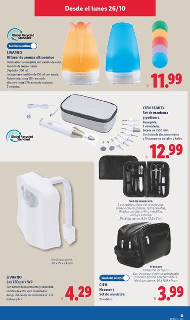 Folleto Lidl - Lidl - Bazar del 26/10 al 01/11 - página 19
