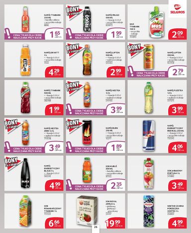 Gazetka Selgros - Selgros cash&carry - Oferta dla profesjonalistów od 22.10. do 04.11. - strona 26