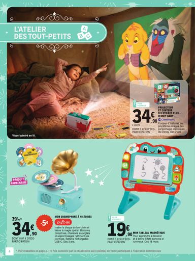 Catalogue E.Leclerc - E.Leclerc - Jouets valable dès le 13/10 au 05/12 - page 4