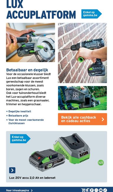 Folder Gamma - Gamma - Gereedschapsspecial van 17/06 tot 31/12 - side 25