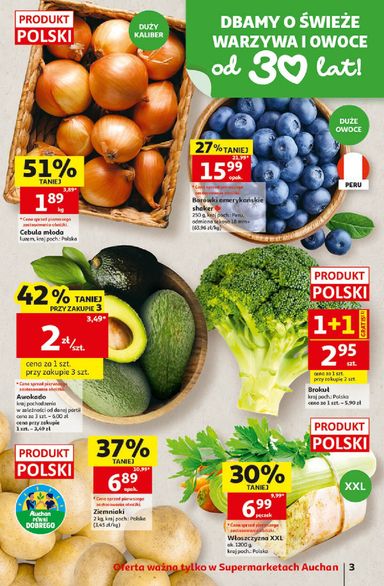 Gazetka Auchan - Supermarket Auchan od 22.10. do 28.10. - strona 3