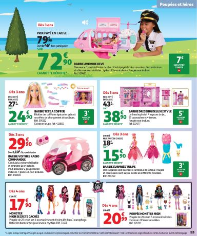 Folder Auchan - Auchan - Jouets de Noël van 16/10 tot 06/12 - side 53