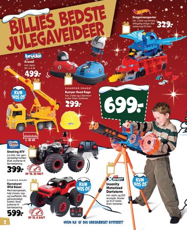 Brochurer Bilka - Bilka - Billies bedste legetøjskatalog gyldig fra 09.10. til 31.12. - side 2
