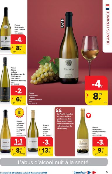 Folder Carrefour - Carrefour - Foire aux vins van 28/10 tot 09/11 - side 5