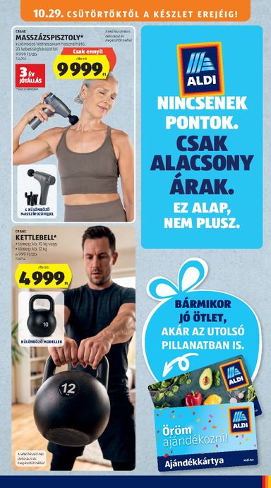 Akciós újság Aldi - Aldi érvényes 10.29.-tól 11.04.-ig - 45 oldal