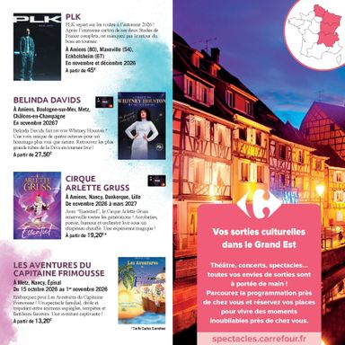 Catalogue Carrefour - Carrefour - LE Book Des Sorties Automne valable dès le 02/10 au 07/02 - page 19