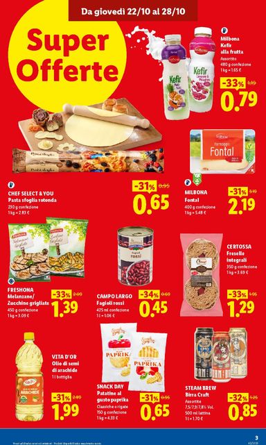 Volantino Lidl - Lidl - Casale Monferrato valido dal 22/10 al 28/10 - pagina 3