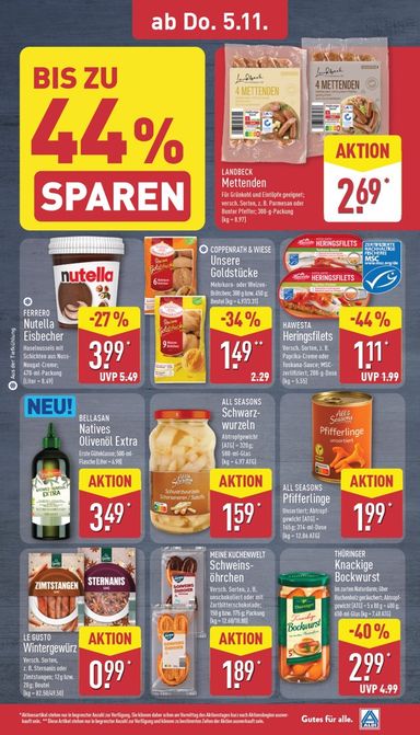 Prospekt ALDI Nord - ALDI NORD gültig ab 02.11. bis 07.11. - seite 32