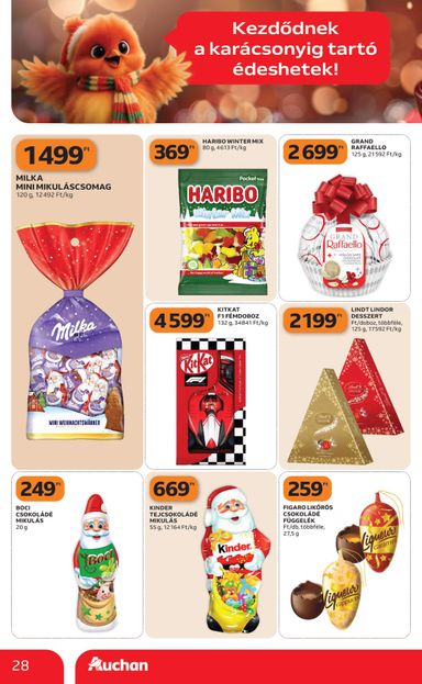 Akciós újság Auchan - Auchan Hipermarket érvényes 10.22.-tól 10.28.-ig - 28 oldal