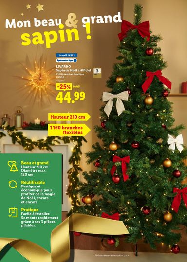 Catalogue Lidl - Lidl - Noël valable dès le 29/10 au 27/12 - page 30
