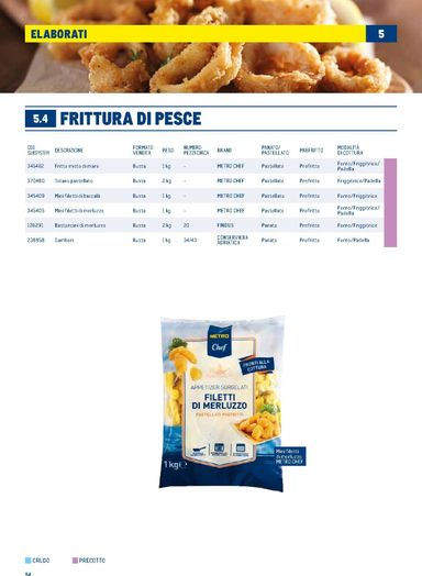 Volantino METRO - Metro - Catalogo Surgelati valido dal 01/01 al 31/12 - pagina 54