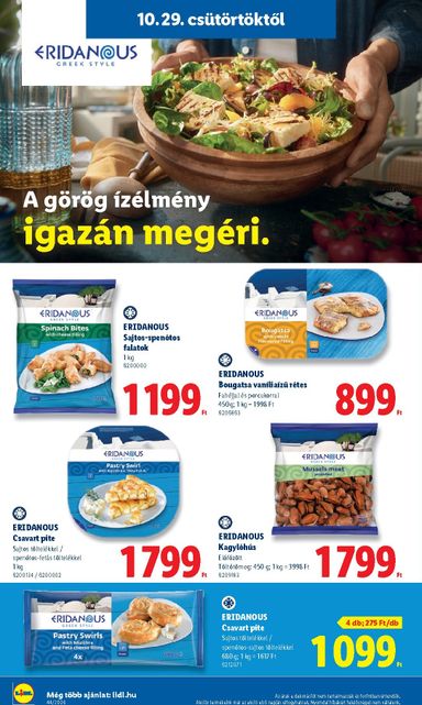 Akciós újság Lidl - Lidl érvényes 10.29.-tól 11.04.-ig - 22 oldal