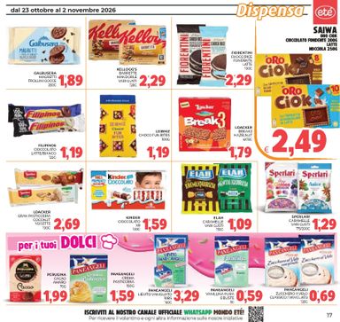 Volantino Eté - Eté valido dal 23/10 al 02/11 - pagina 17