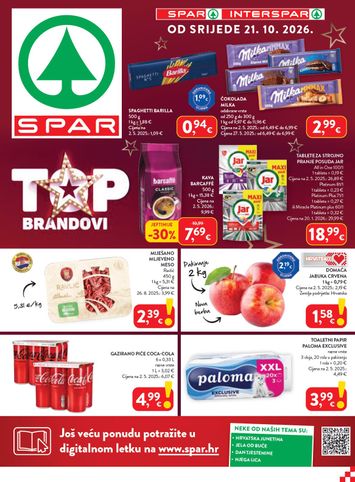 Katalog INTERSPAR - Interspar vrijedi od 21.10. do 27.10. - stranica 1
