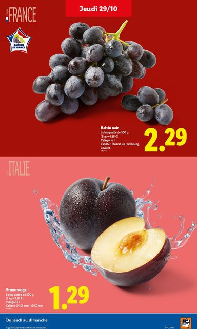 Catalogue Lidl - Lidl valable dès le 29/10 au 04/11 - page 5