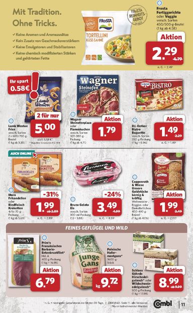 Prospekt Combi - Combi gültig ab 19.10. bis 24.10. - seite 11