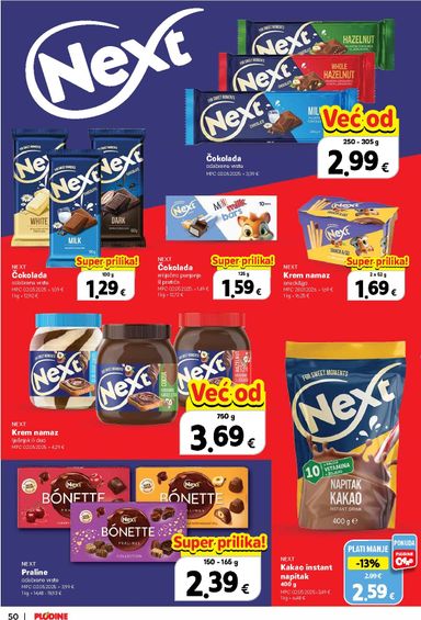 Katalog Plodine - Plodine - Vrijedni kupovine vrijedi od 22.10. do 04.11. - stranica 50