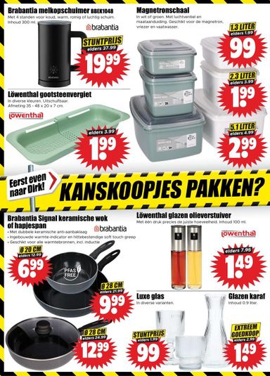 Folder Dirk - Dirk - Nonfood van 18-10 tot 24-10 - side 33