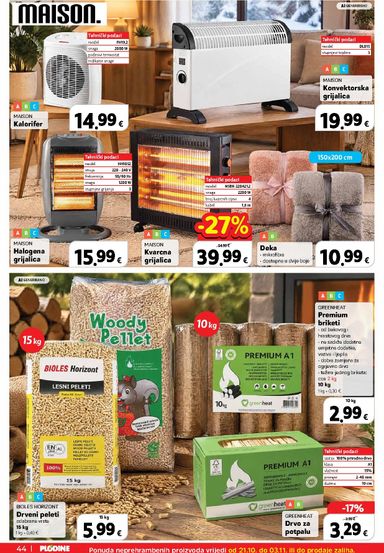 Katalog Plodine - Plodine vrijedi od 21.10. do 27.10. - stranica 44