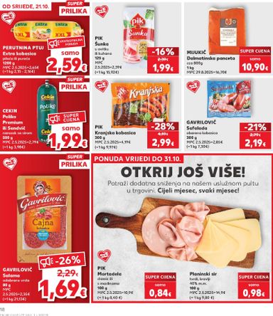 Katalog Kaufland - Kaufland vrijedi od 21.10. do 27.10. - stranica 18