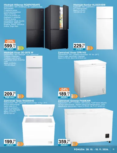 Katalog KTC - KTC - Tehnika I Posuđe Black Friday vrijedi od 28.10. do 10.11. - stranica 11