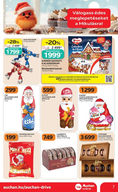 Akciós újság Auchan - Auchan szupermarket érvényes 10.29.-tól 11.04.-ig - 7 oldal