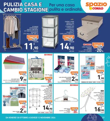 Volantino Spazio Conad - Spazio Conad valido dal 30/10 al 12/11 - pagina 27